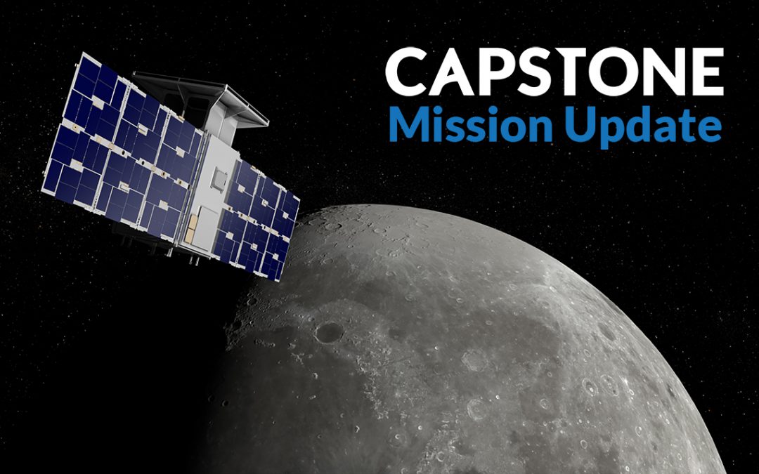 CAPSTONE Mission: 15 September 2022 Update